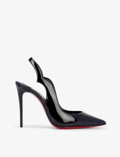 Christian Louboutin Hot Chick Sling 100 Patent-leather Courts
