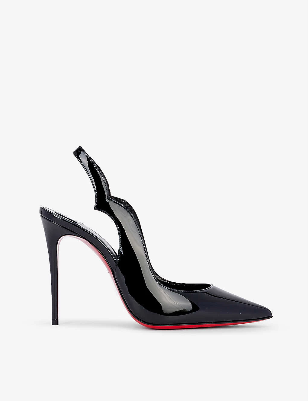 Christian Louboutin Hot Chick Sling 100 Patent-leather Courts