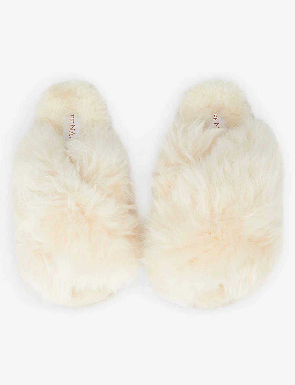 Crossover-strap Shearling Slippers - Image 2