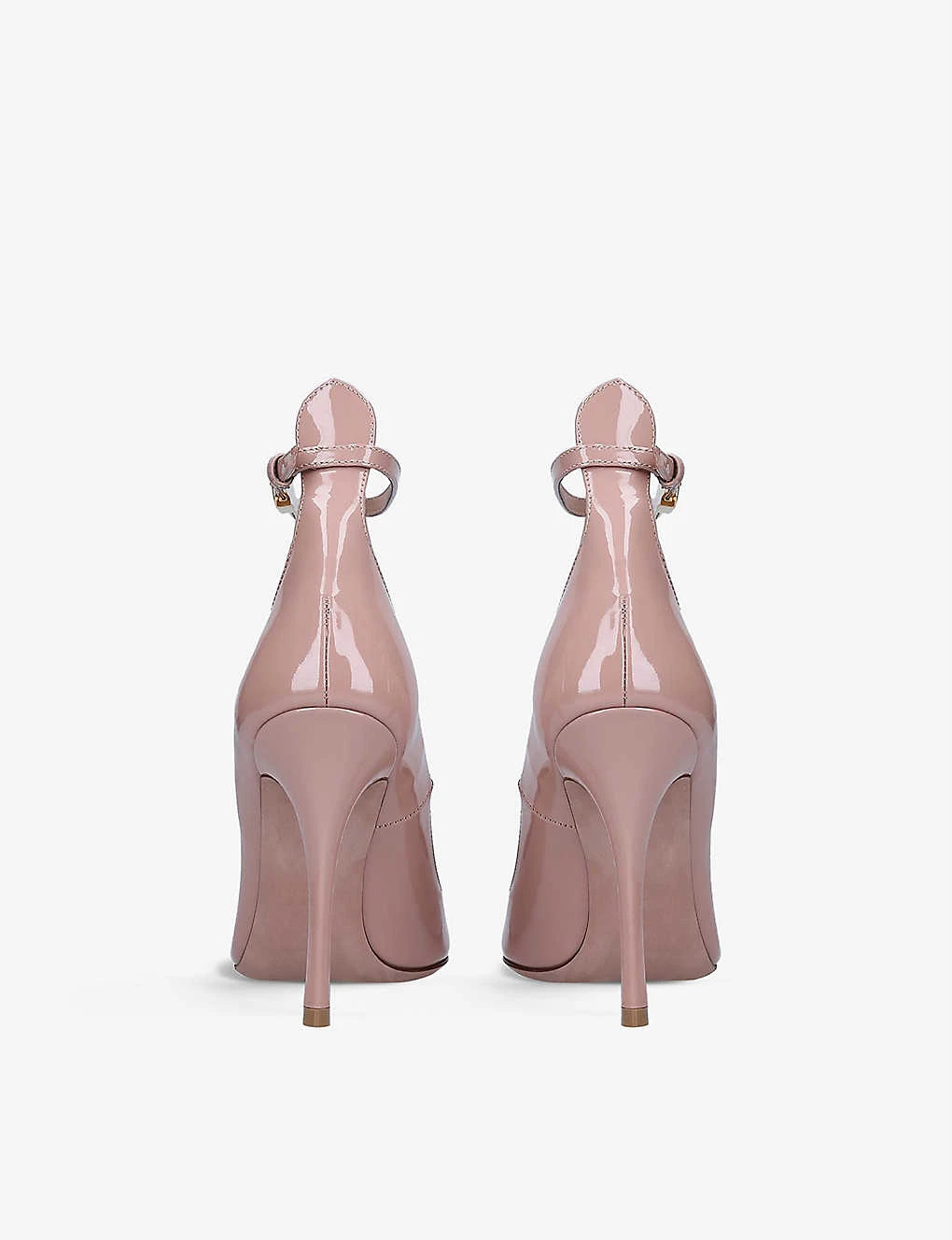 Valentino Garavani Tan Go Patent-leather Courts - Image 4