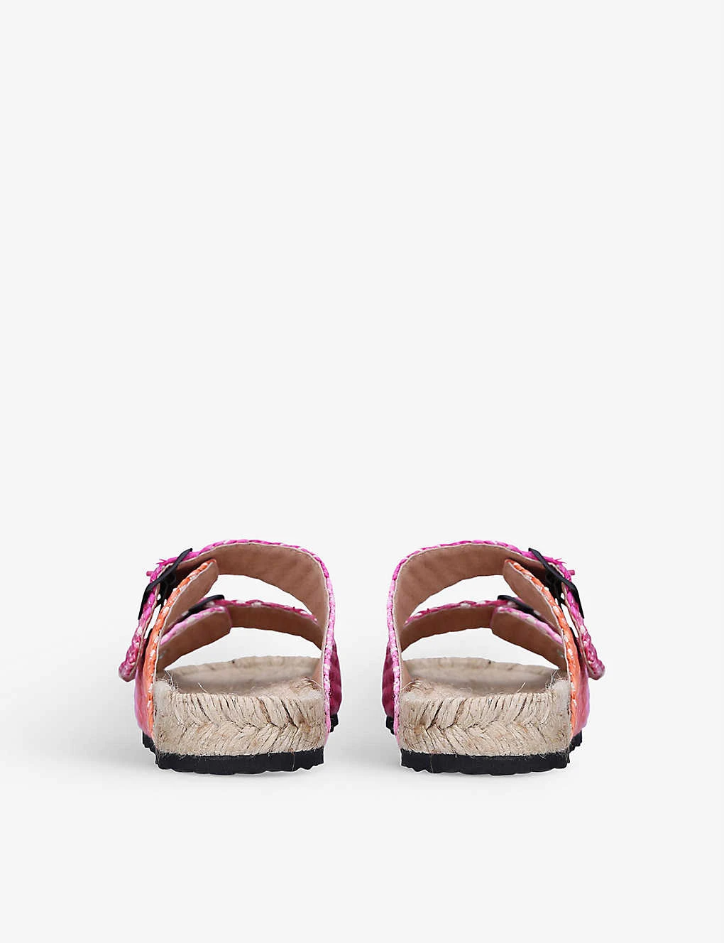 Manebi Yucatan Double-strap Jute Sandals - Image 4