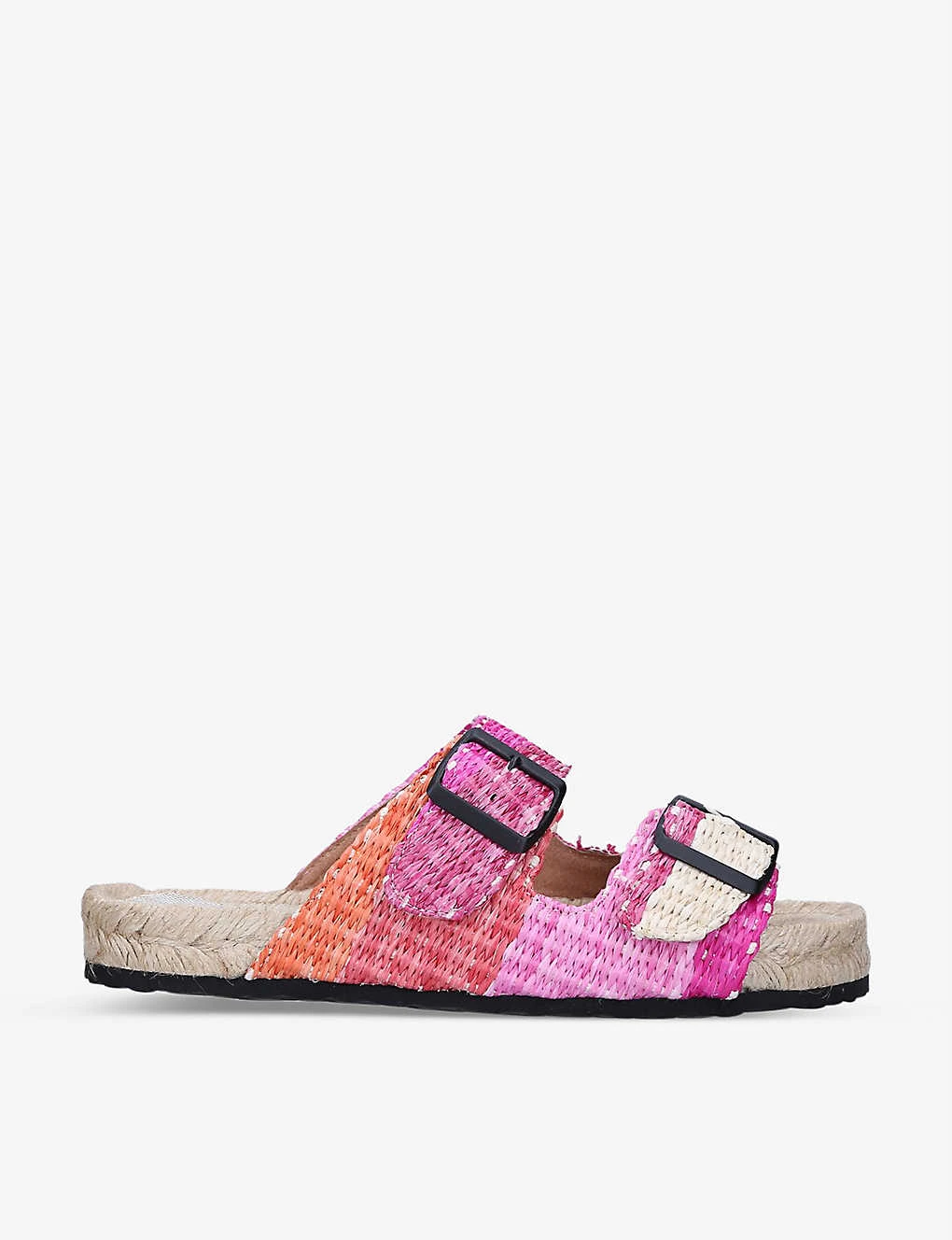 Manebi Yucatan Double-strap Jute Sandals