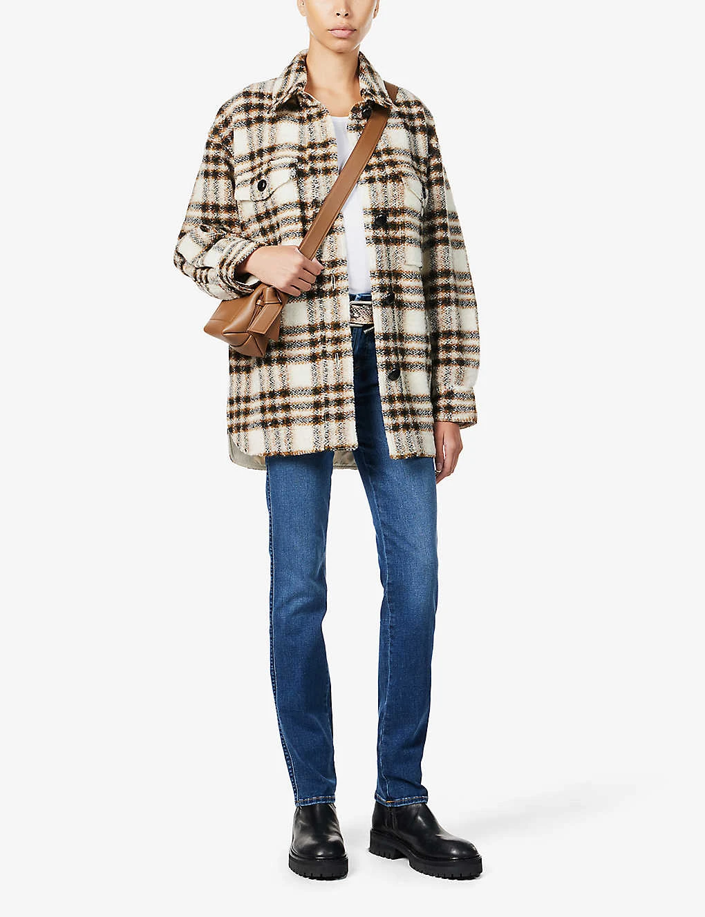 7 For All Mankind Kimmie Straight-leg Mid-rise Stretch-denim Jeans - Image 2