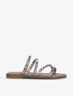 Steve Madden Skyler Studded Woven Sandals