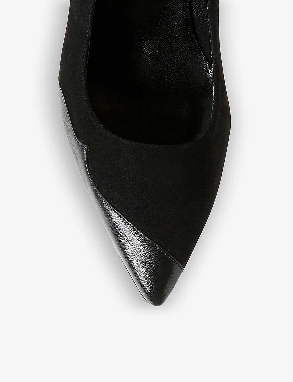 CLAUDIE PIERLOT Adelie Two-tone Leather Court Shoes - Image 2