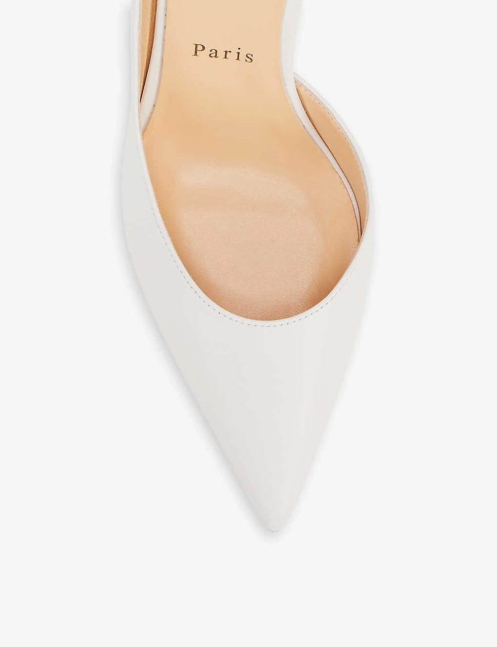 Christian Louboutin Iriza 85 Leather Courts - Image 5
