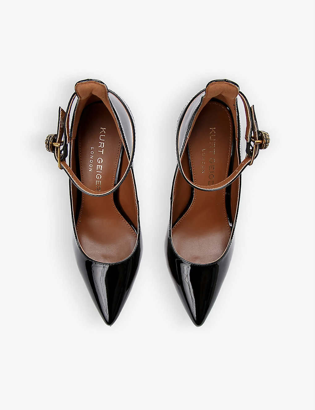 Kurt Geiger London Shoreditch Patent-leather Court Heels - Image 2