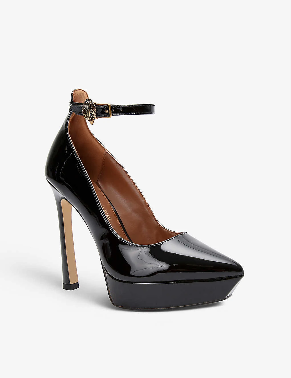 Kurt Geiger London Shoreditch Patent-leather Court Heels - Image 3
