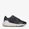 Golden Goose Women's Running Sole 90179 Leather And Mesh Mid-top Trainers