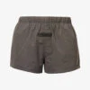 ESSENTIALS Brand-patch Cotton-blend Shorts