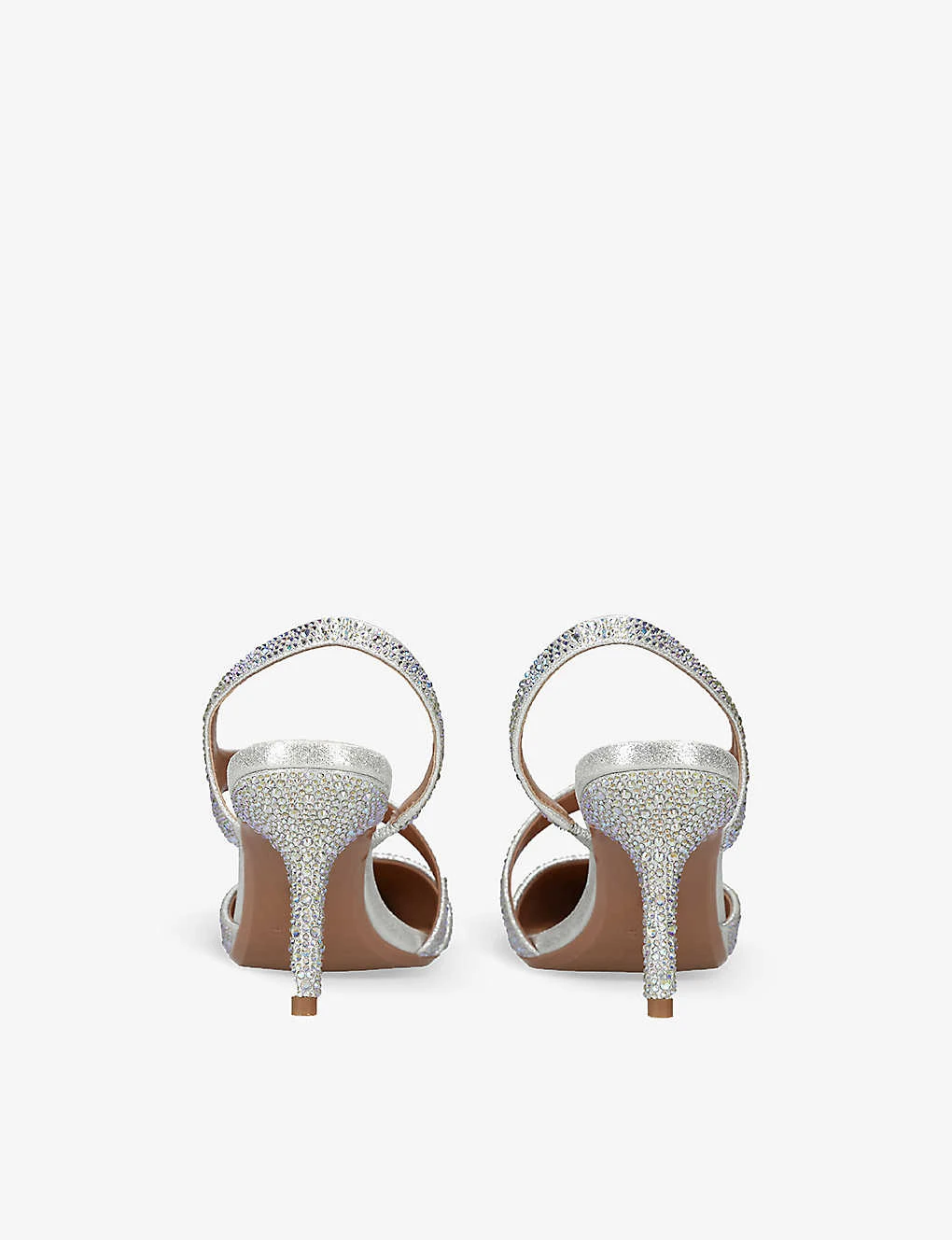 Carvela Symmetry Crystal-embellished Heeled Courts - Image 4