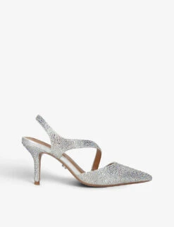 Carvela Symmetry Crystal-embellished Heeled Courts