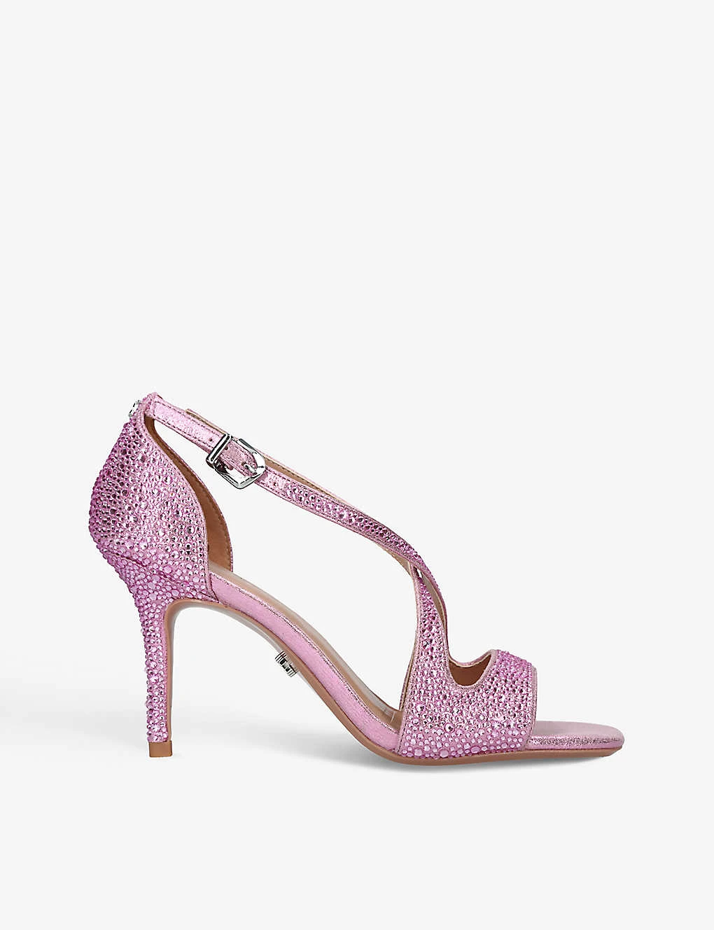 Carvela Symmetry Jewel-embellished Satin Heeled Sandals