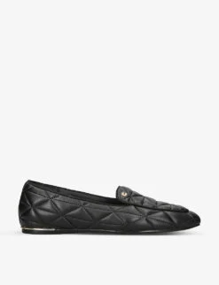 Carvela Loyal Quilted Leather Loafers