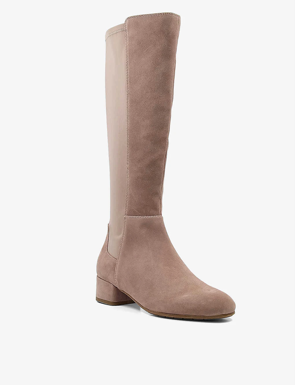 Dune Tayla Panel-design Suede Boots - Image 3