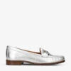 Click 2 Chain-embellished Leather Loafers