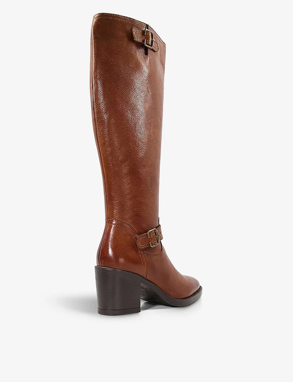 Dune Trelis Heeled Knee-high Leather Boots - Image 4