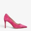 Carvela Classique Pointed-toe Suede Courts