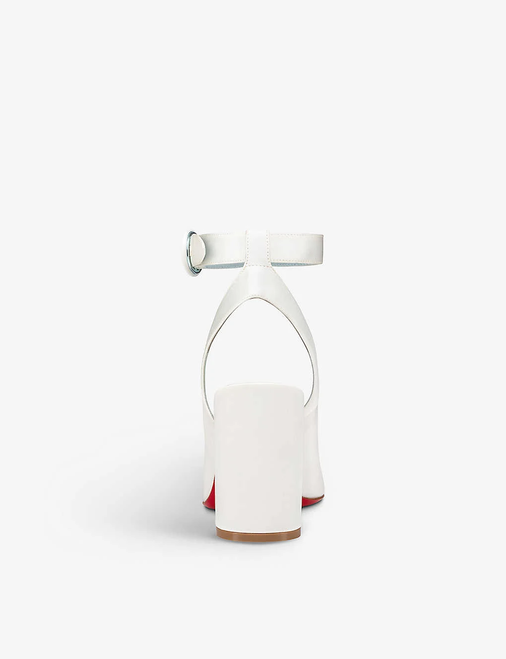 Christian Louboutin Miss Sab Sling 85 Silk Courts - Image 2