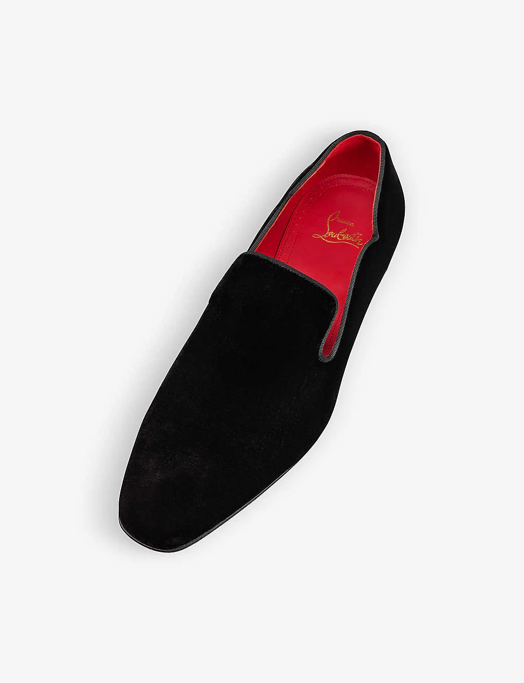 Christian Louboutin Dandy Chick Orlato Slip-on Velvet Loafers - Image 2
