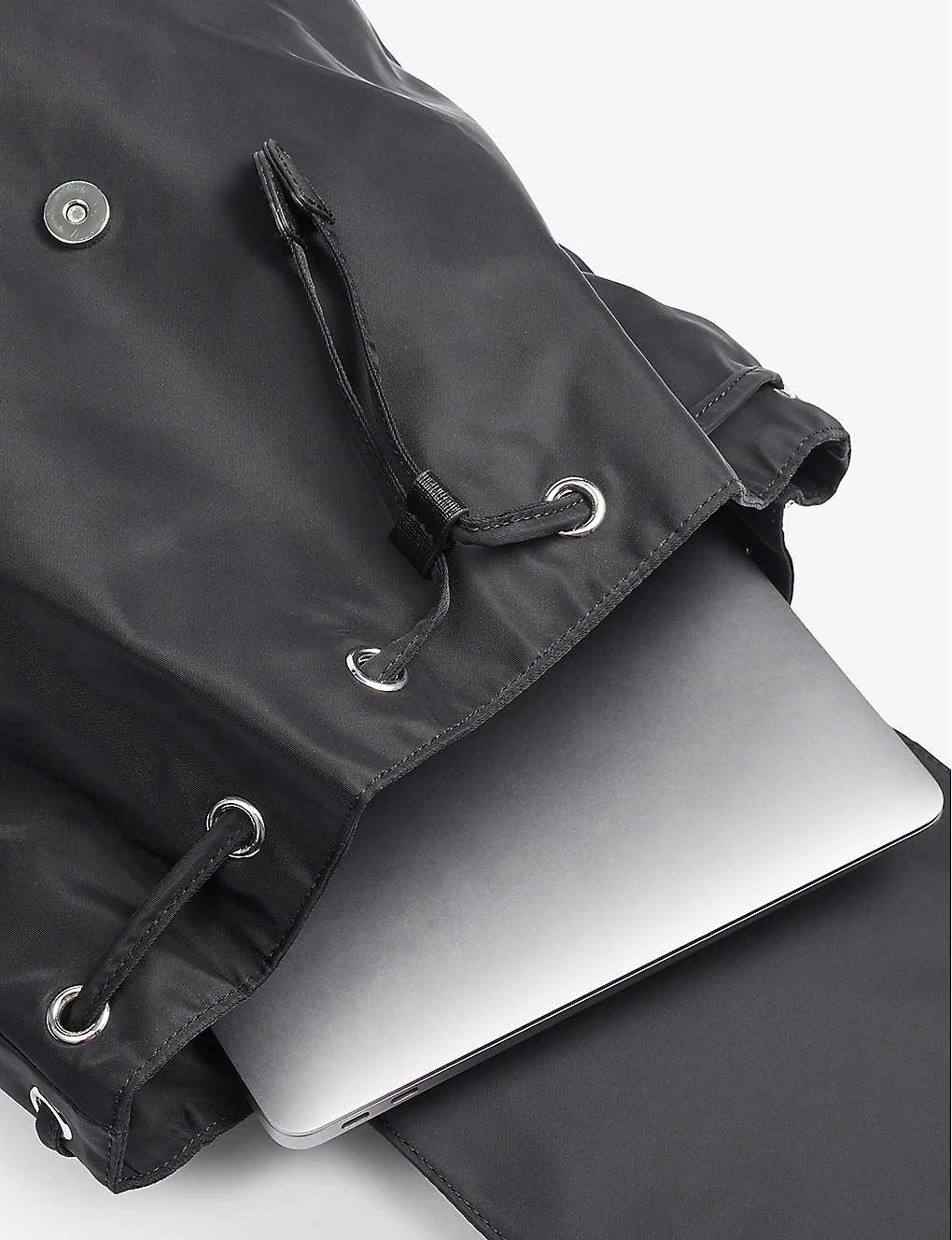 Billie Logo-embossed Recycled Nylon Backpack - Image 2