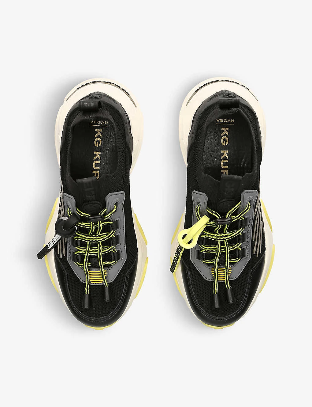 KG Kurt Geiger Lexi Chunky-soled Knitted Low-top Trainers - Image 2