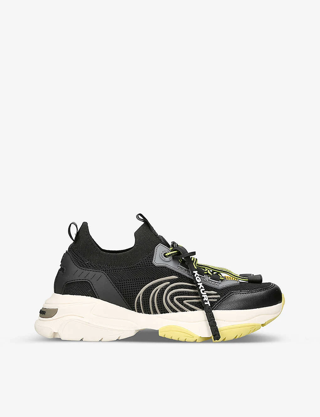 KG Kurt Geiger Lexi Chunky-soled Knitted Low-top Trainers - Image 3