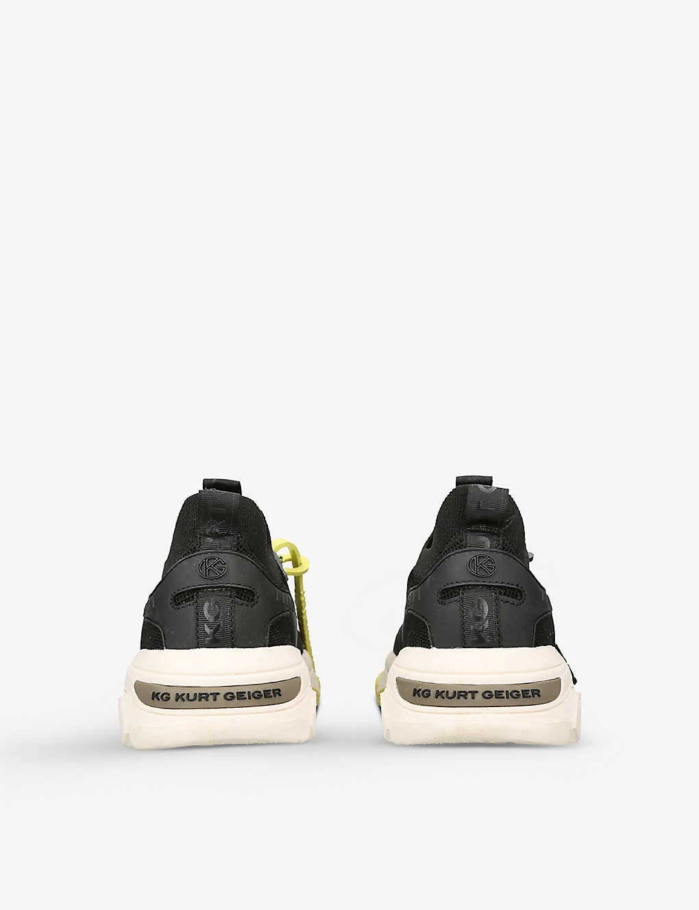 KG Kurt Geiger Lexi Chunky-soled Knitted Low-top Trainers - Image 4