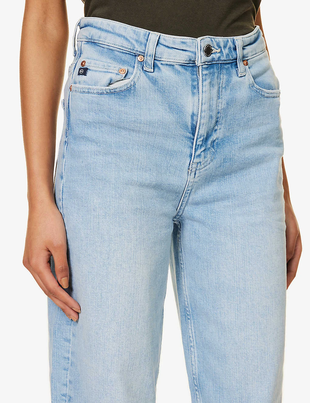 Balloon Tapered-leg Mid-rise Stretch-denim Jeans - Image 5