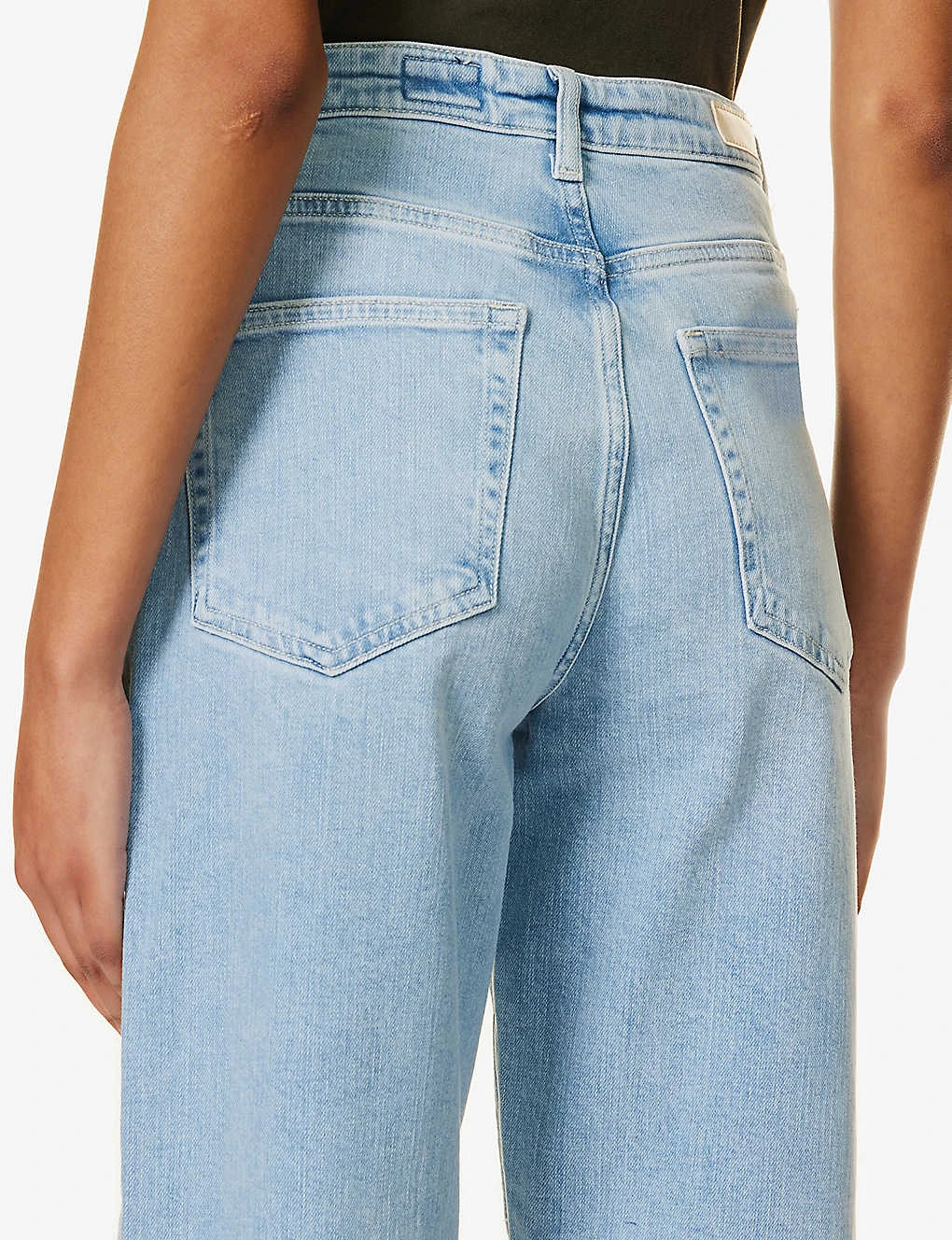 Balloon Tapered-leg Mid-rise Stretch-denim Jeans - Image 6