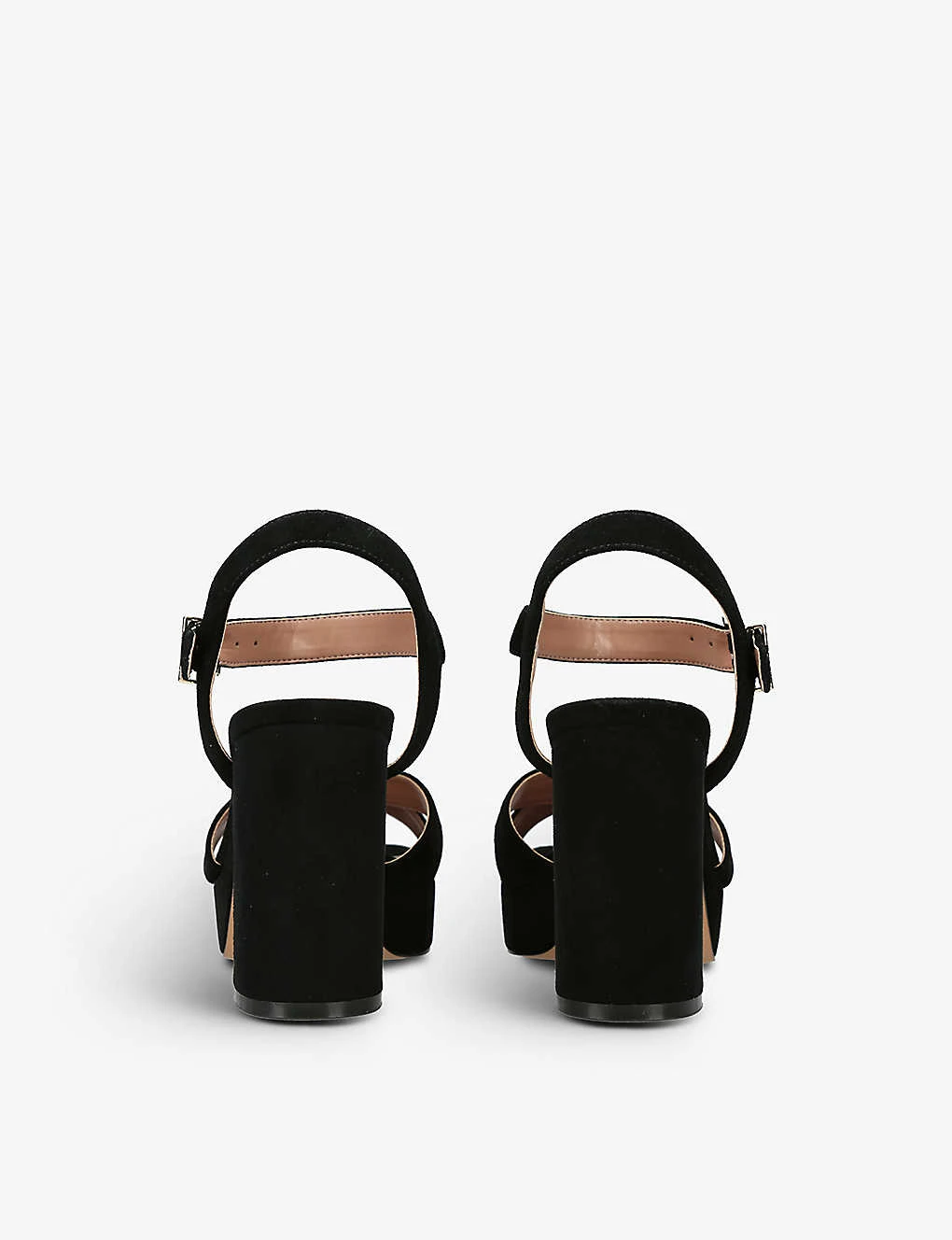 Carvela Serafina Cross-strap Platform Suede Sandals - Image 4