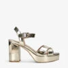 Carvela Serafina 100 Patent Faux-leather Platform Sandals