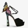 Sophia Webster Chiara Crystal-embellished Leather Platform Heeled Sandals