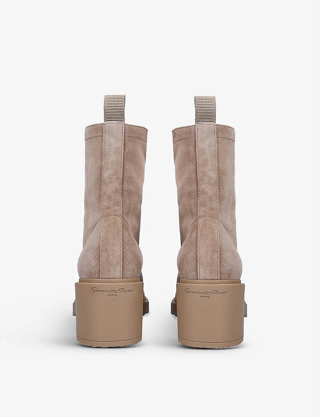 Foster Suede Heeled Boots - Image 4