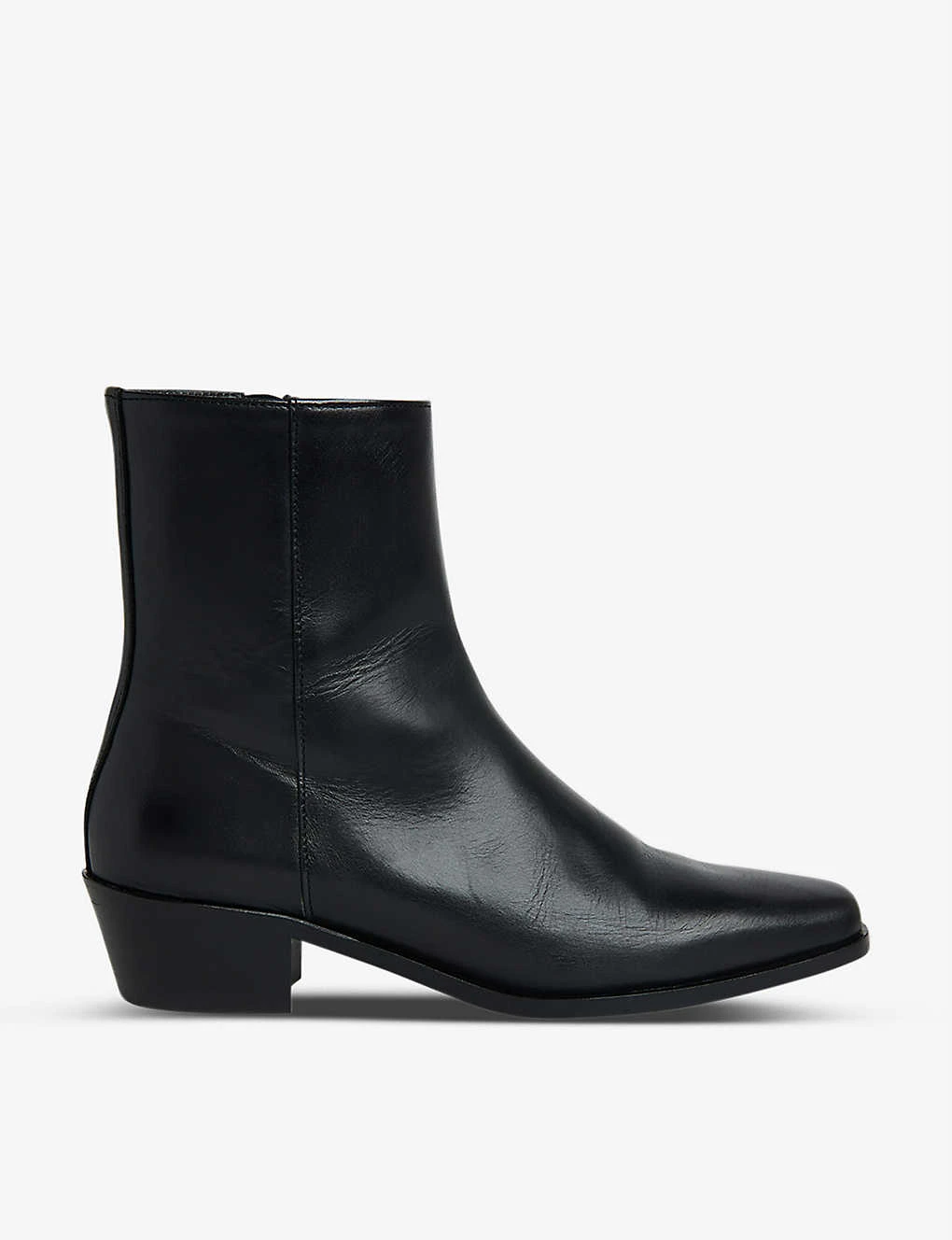 Whistles Kara Leather Ankle Boots