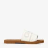 Chloé Woody Logo-print Leather Sandals