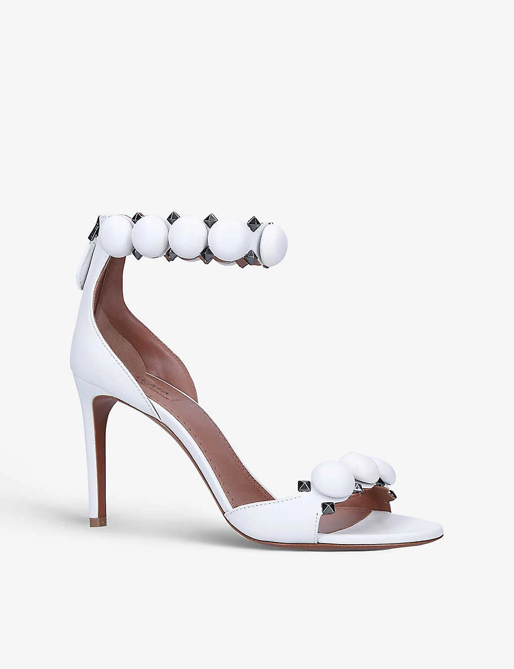 Bombe 90 Leather Heeled Sandals - Image 3