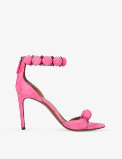 Bombe 90 Suede Heeled Sandals