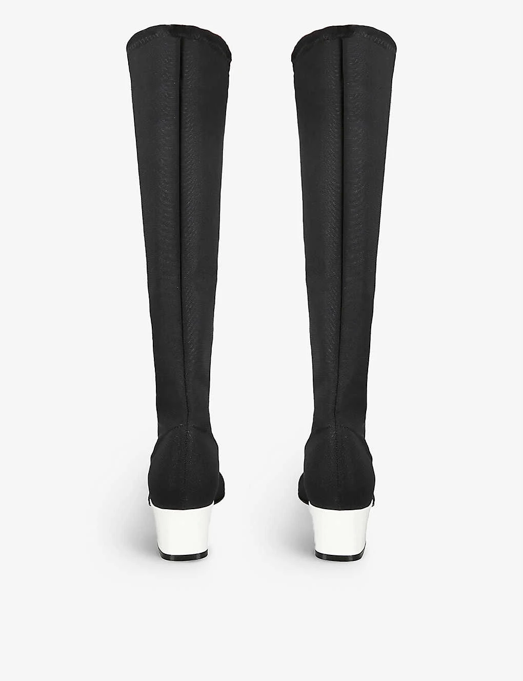 Malaga Contrast-toe Textile High Boots - Image 3