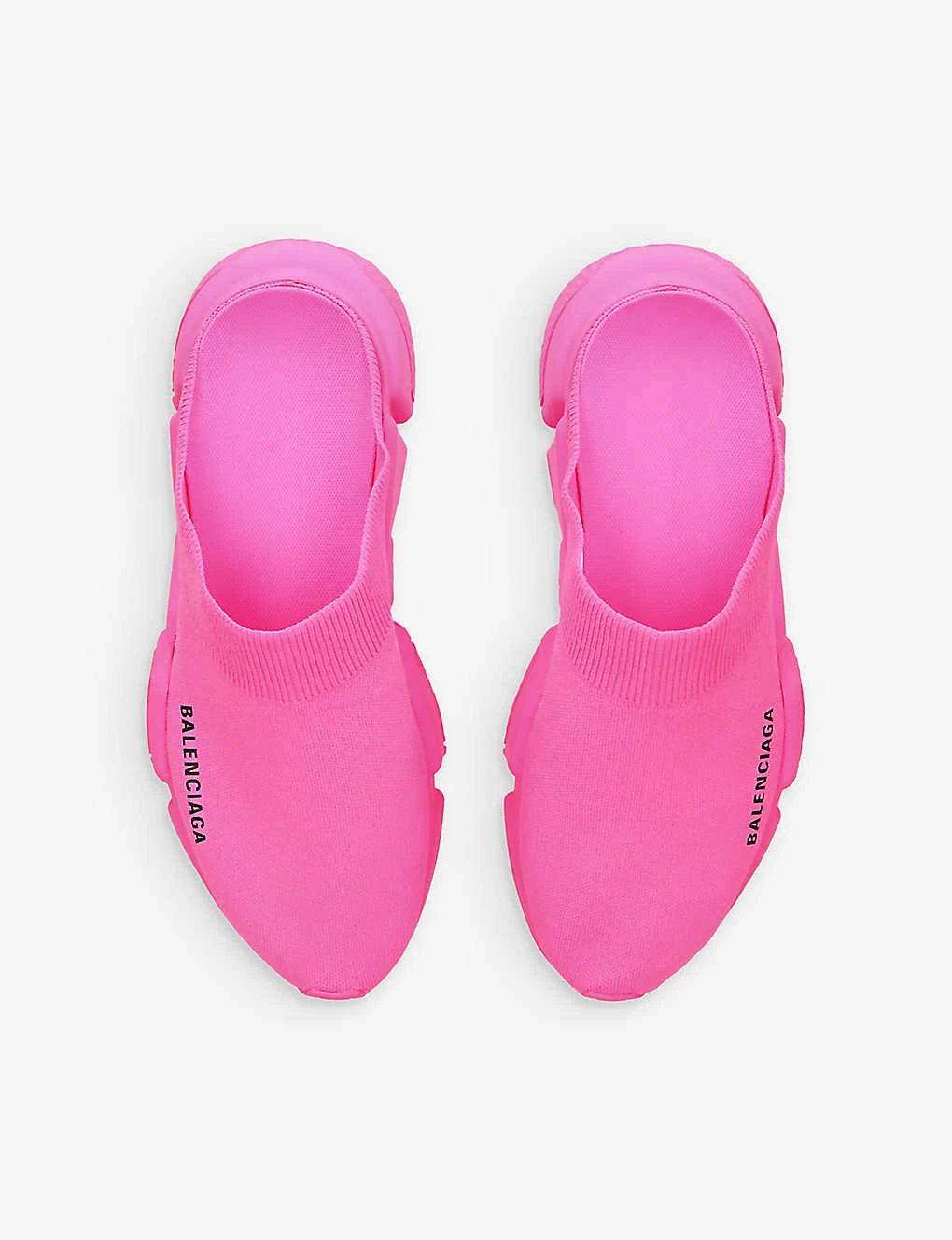 Balenciaga Speed Logo-print Woven Mules - Image 2