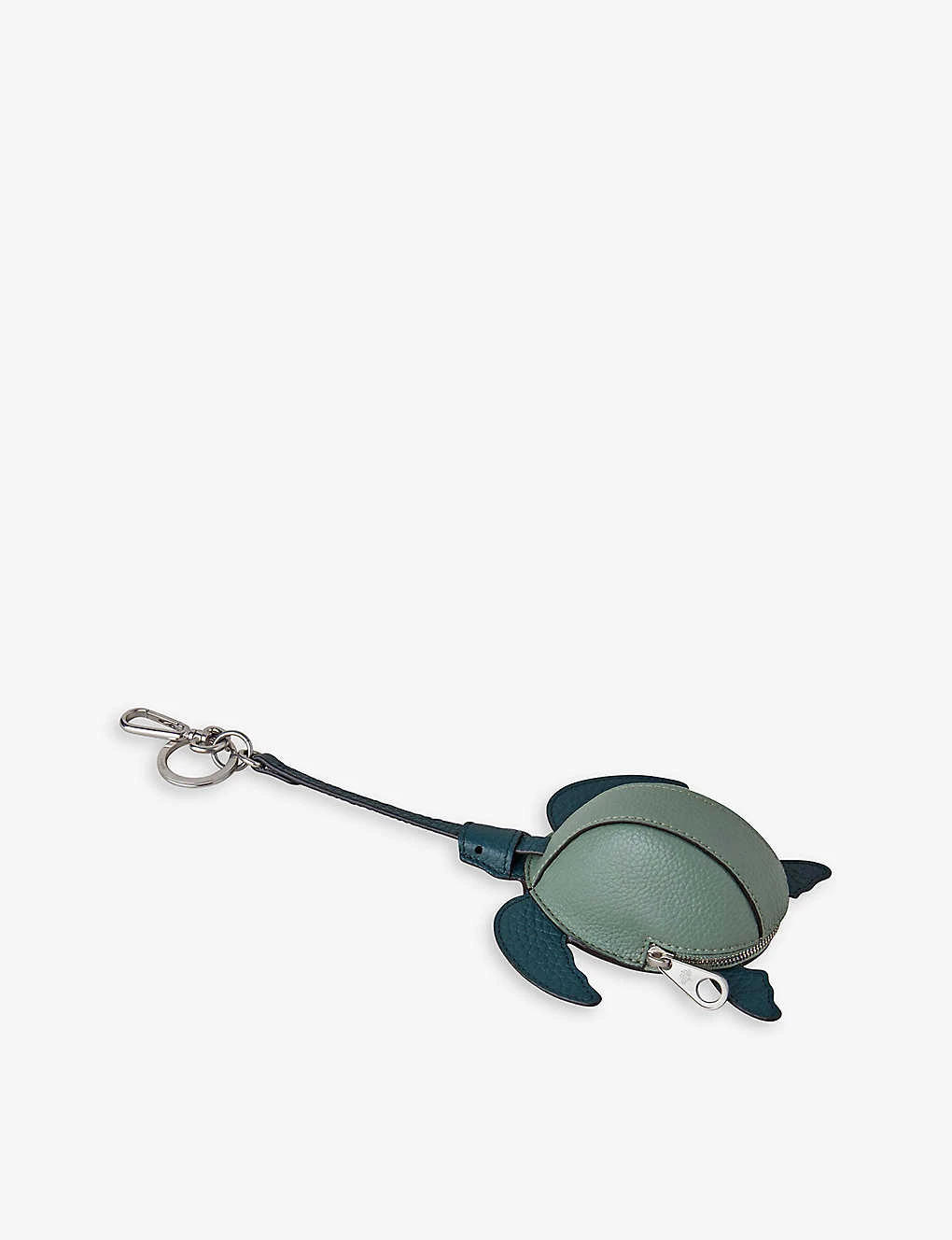 Mulberry Turtle Zip-pouch Leather Keyring - Image 2