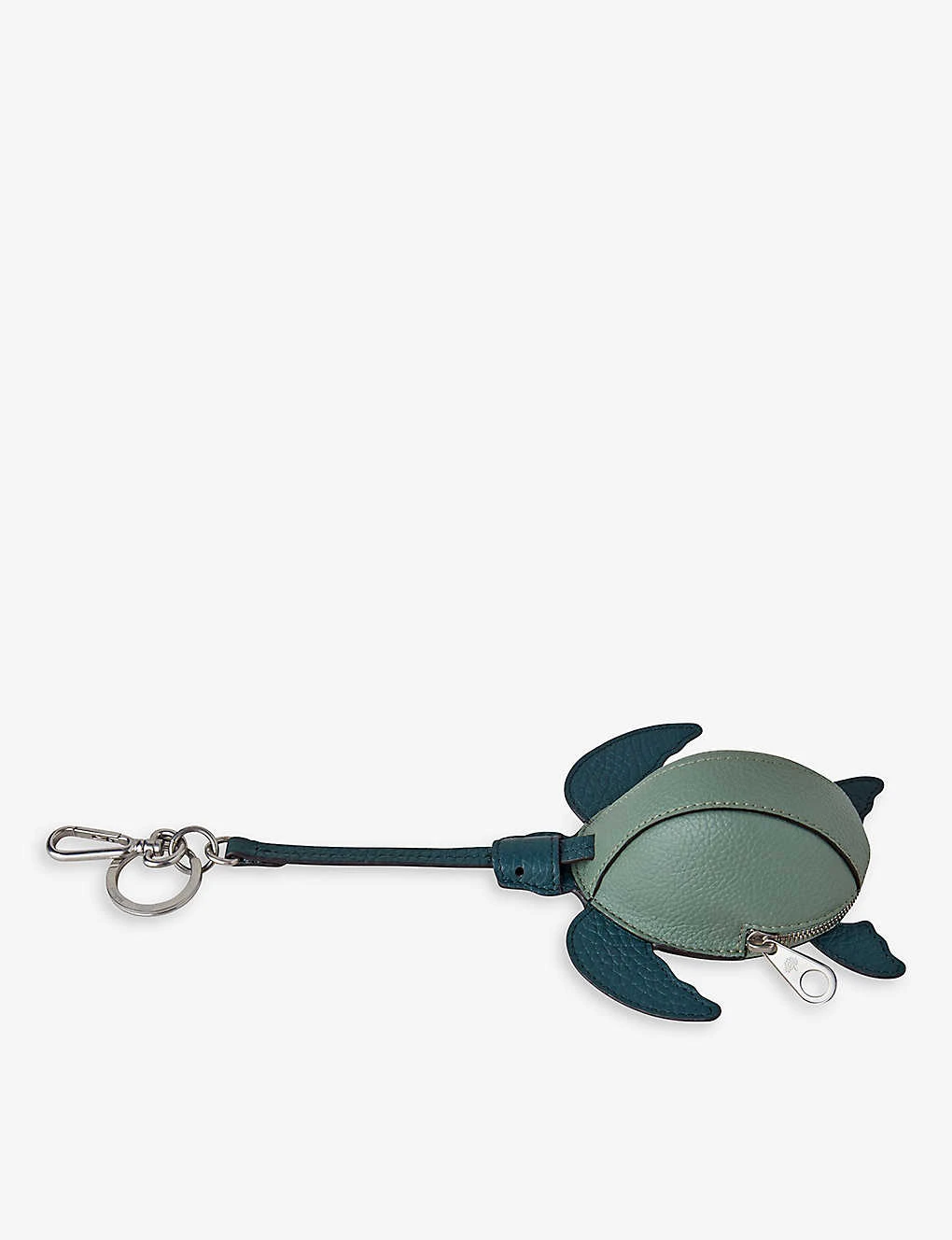 Mulberry Turtle Zip-pouch Leather Keyring - Image 4