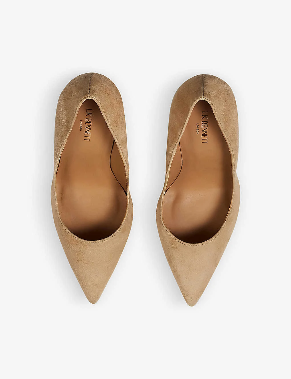 Monroe Pointed-toe Suede Courts - Image 2
