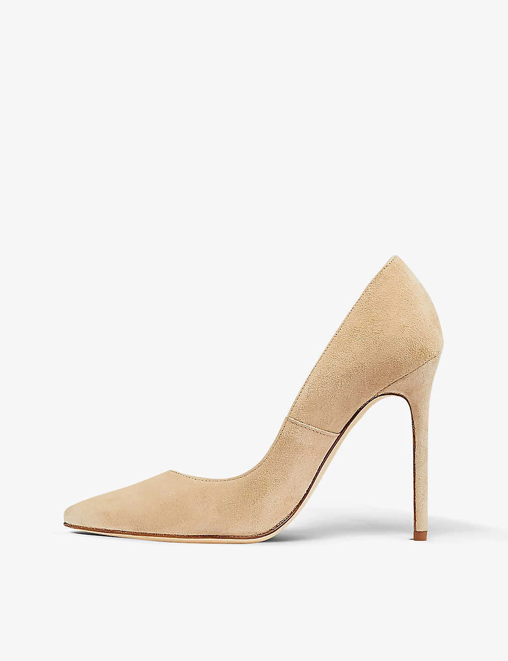 Monroe Pointed-toe Suede Courts - Image 3