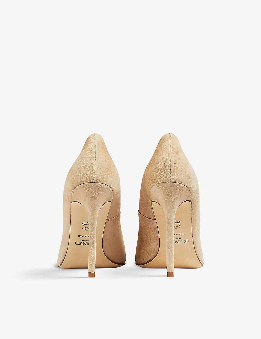 Monroe Pointed-toe Suede Courts - Image 4