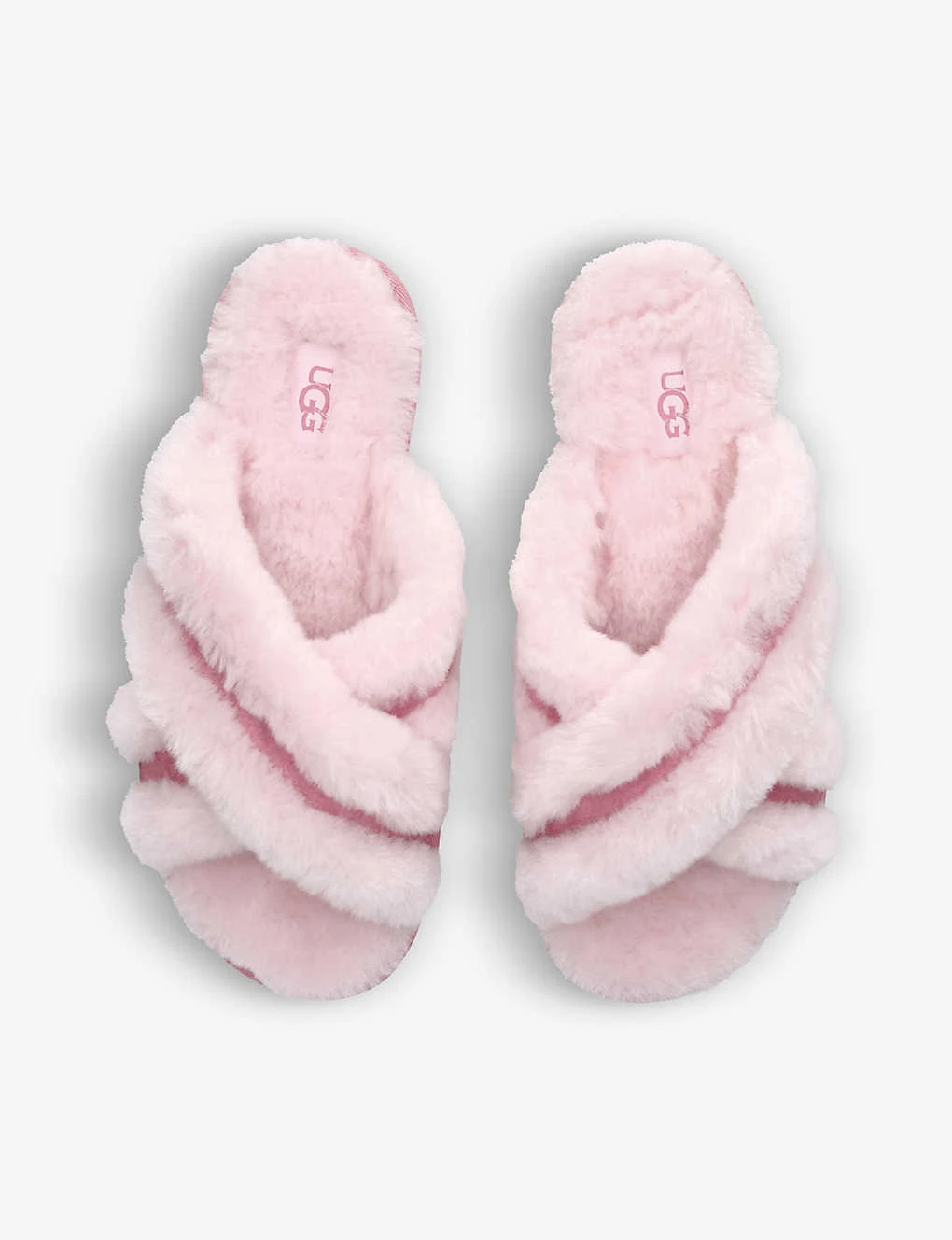 Ugg Scuffita Round-toe Sheepskin Slippers - Image 2