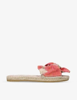 Manebi Yucatan Twist Front Raffia And Jute Sandals