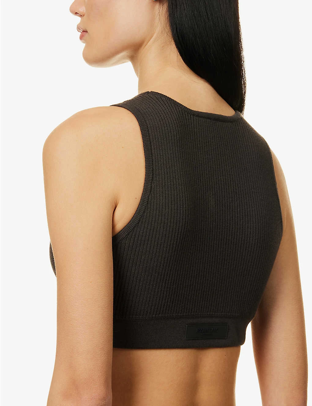 ESSENTIALS Logo-patch Woven Tank Top - Image 5