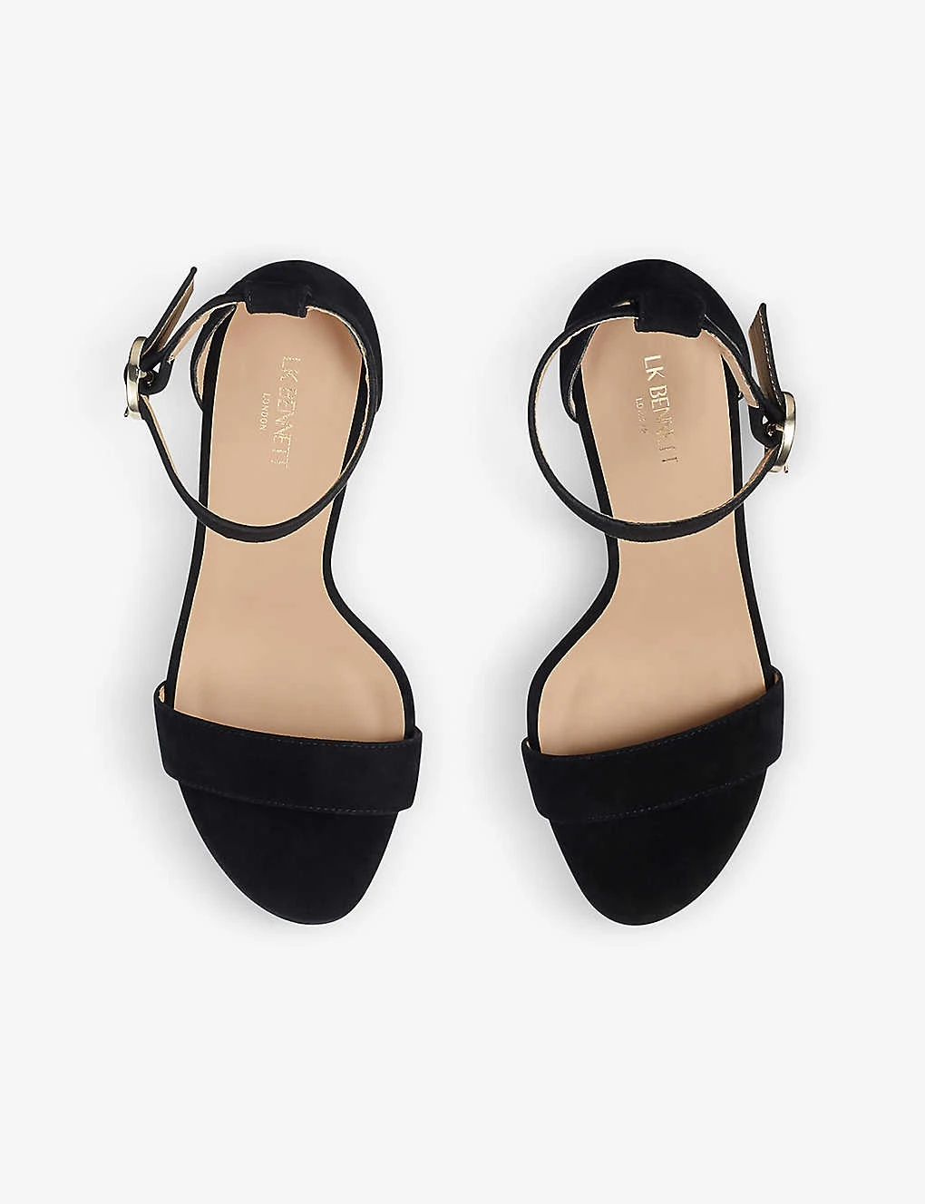 Ivy Open-toe Suede Heeled Sandals - Image 2