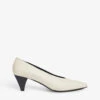 Zayla Cone-heel Leather Courts